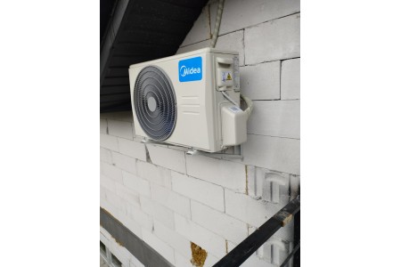 Монтаж інверторного кондиціонера Midea AG-09N8C2CF-I/O