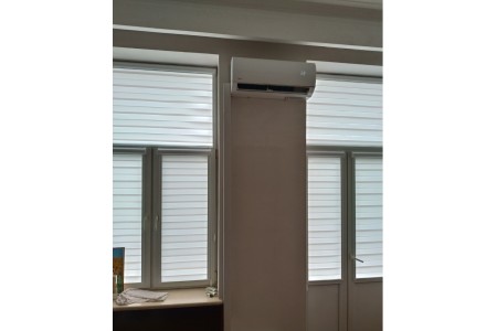 Монтаж  спліт систем MIDEA Blank 09 у львові