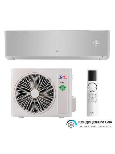 Кондиціонер Cooper&Hunter SUPREME Continental (Silver) GEN VI CH-S12FTXAL2-SC
