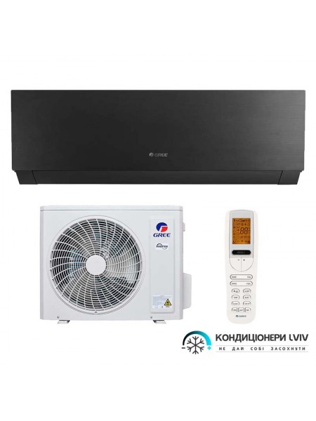 Кондиціонер Gree Clivia Black Inverter GWH09AUCXB-K6DNA1A