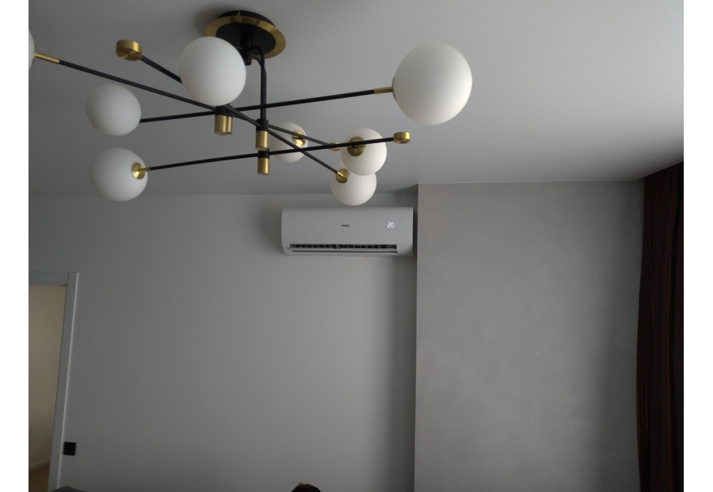 Монтаж спліт-системи Haier Pearl Inverter AS25PBAHRA-H /1U25YEGFRA-H у Львівській квартирі.