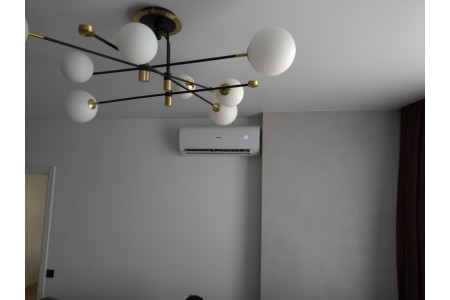 Монтаж спліт-системи Haier Pearl Inverter AS25PBAHRA-H /1U25YEGFRA-H у Львівській квартирі.