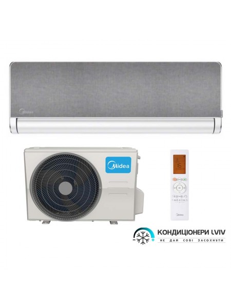 Кондиціонер Midea PENROSE MSXT-09HRFN8-SILVER-I /MSXT-09HRFN8-O