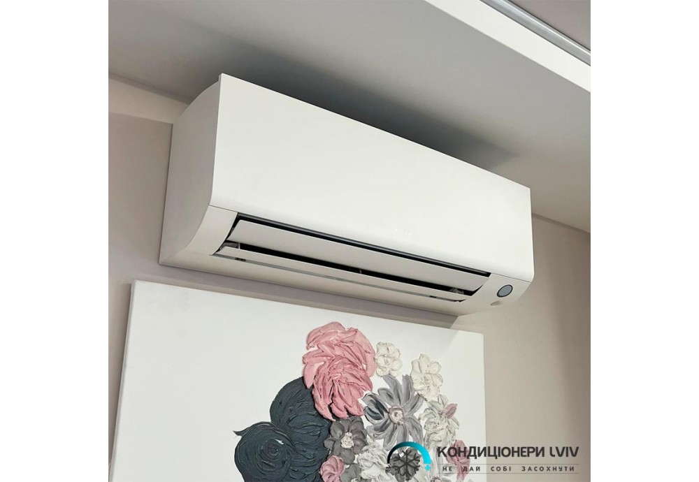 Монтаж двох кондиціонерів Daikin в с. Ков’ярі
