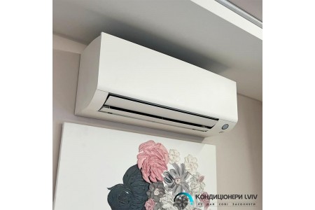 Монтаж двох кондиціонерів Daikin в с. Ков’ярі