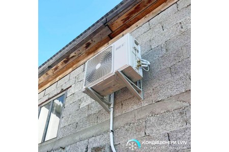 Монтаж кондиціонера HEC Inverter HSU-09T(I)/HSU-09T(O)