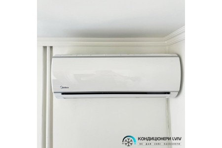 Монтаж двох кондиціонерів Midea Forest DC AF6(8)-09N8C2E-I/AF6(8)-09N8C2E-O в квартирі у Львові
