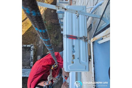 Монтаж спліт-системи NC clima Manchester у Львові