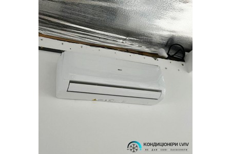 Монтаж спліт-системи HEC Inverter HSU-18LT(I) / HSU-18T(O) у с. Конопниця