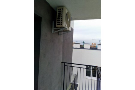 Монтаж кондиціонера  NEOCLIMA THERMINATOR 3.2 NS/NU-12EHXIW в новобудові Винники