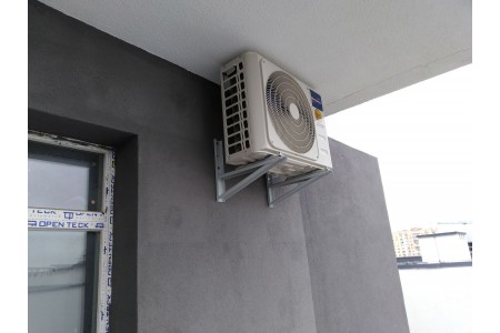Монтаж кондиціонера  NEOCLIMA THERMINATOR 3.2 NS/NU-12EHXIW в новобудові Винники