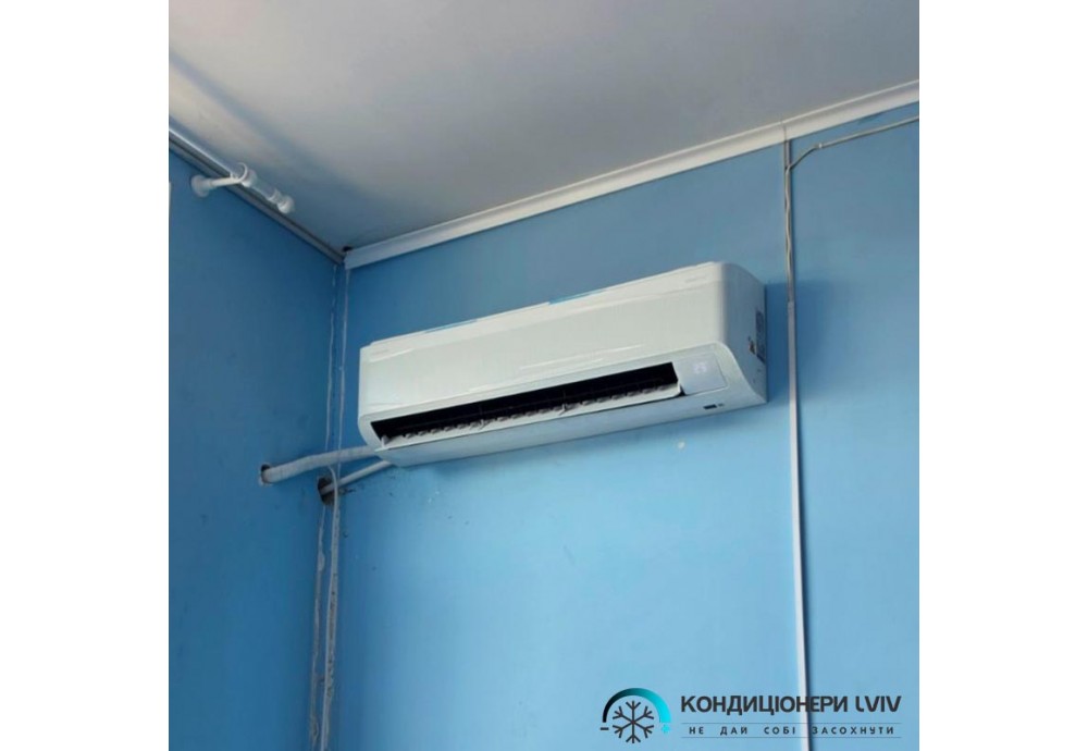 Монтаж Samsung GEO WindFree AR60F24C1BWNUA у виробничому приміщенні м. Львів