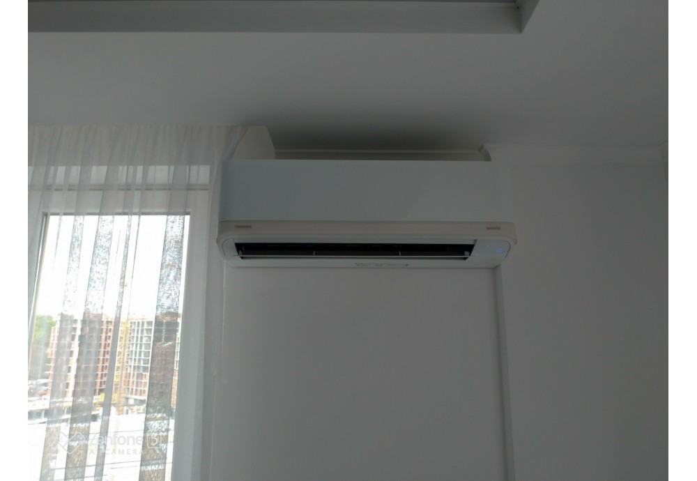 Монтаж кондиціонера Toshiba J2KVRG Shorai Premium  RAS-B13J2KVRG-E/RAS-13J2AVRG в новобудові Львова
